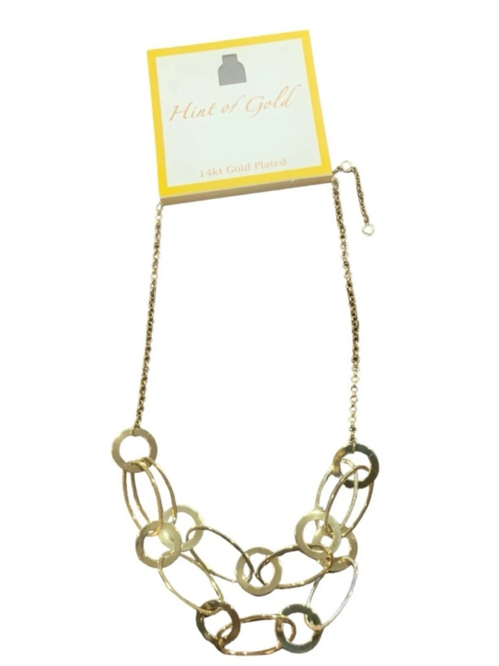 Hint of Gold 14K Gold Plated Necklace Women